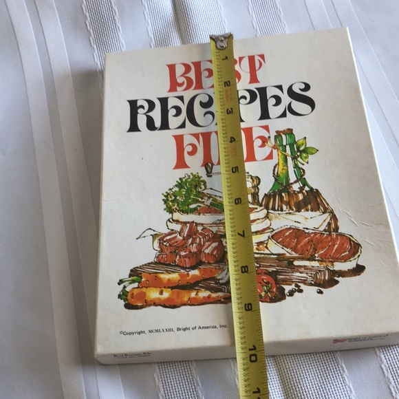 Bright of America best recipes file never been used vintage - Picture 5 of 6